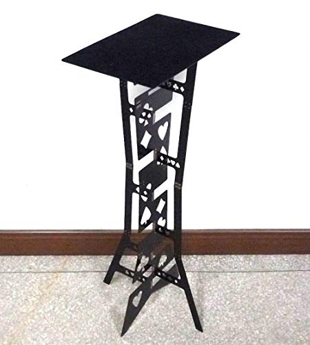 Magic Accessories Mesa Plegable de Aluminio - Negro (Mesa aparente) / Aliminum Folding Table - Black ---- Truco de Magia, Truco de Fiesta, Truco de Magia, Kits de Magia