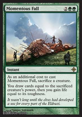 Magic The Gathering - Momentous Fall - Rise of The Eldrazi by