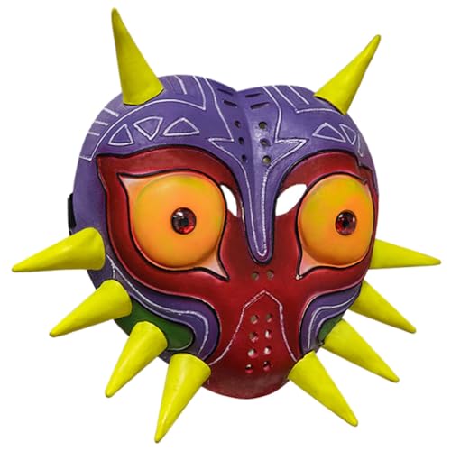 Majora's Mask Legend Of Zelda Máscara Cosplay espeluznante máscara de Halloween para fiesta de diablo cosplay accesorios de látex