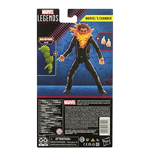 Marvel Hasbro Legends Series - Figura de Marvel'S Chamber - Cómics de Generation X - Figura de acción X-Men Legends (15 cm)