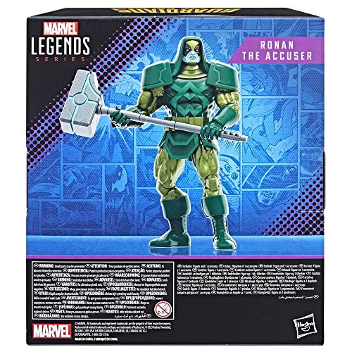 Marvel Hasbro Legends Series - Ronan el Acusador - Figura de 15 cm del cómic Guardianes de la Galaxia