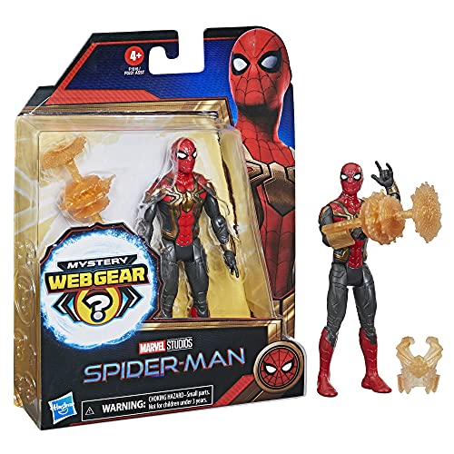 Marvel Spider-Man: No Way Home Mystery Webgear/Spider-Man Iron Spider Integrated Suit Action Figure F1916 Authentic
