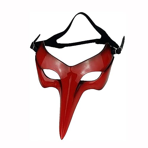 Máscara de cosplay de media cara de Halloween, monstruo, diosa, persona, 5, máscara de cosplay de terror para Halloween, carnaval, fiesta de disfraces