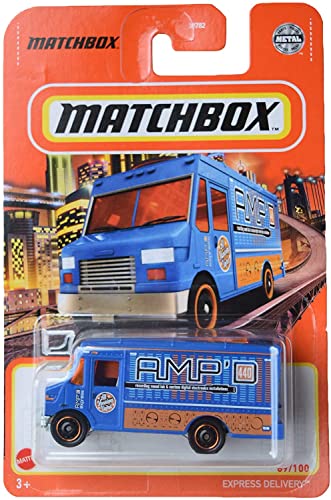 Matchbox Express Delivery, azul 89/100, azul