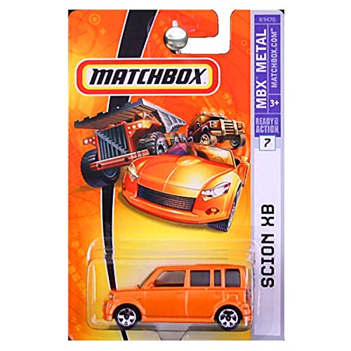 Matchbox Scion XB 2007 7 Scion XB Orange 1:64 Scale Collectible Die Cast Car by