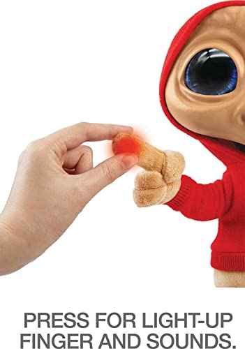Mattel ​E.T. The Extra-Terrestrial 40th Anniversary Plush Figure with Lights and Sounds, Soft Toy for Gifts and Collectors, HHX97