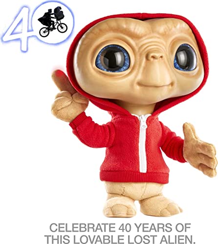 Mattel ​E.T. The Extra-Terrestrial 40th Anniversary Plush Figure with Lights and Sounds, Soft Toy for Gifts and Collectors, HHX97