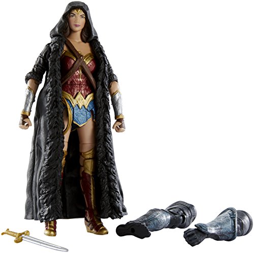 Mattel Figura de acción de Wonder Woman del multiverso DC (FDF42), versión de la película para coleccionistas (15 cm)