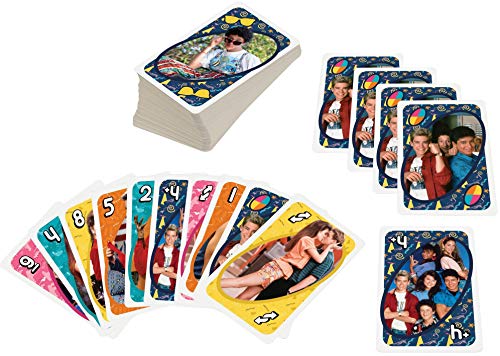 Mattel Games UNO Saved by The Bell - Juego de cartas con 112 cartas e instrucciones, gran regalo para niños, adultos o noches de juego familiares, a partir de 7 años