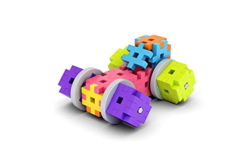 MELI- Basic Constructor 400pcs Animals Puzzles y Rompecabezas, Multicolor, 400 Unidades (50040)