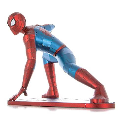 Metal Earth Puzzle 3D Spider Man. Rompecabezas de Metal de Marvel. Maquetas para Construir para Adultos Nivel Moderado de 16.2 x 7 x 9 CM