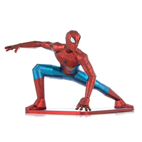 Metal Earth Puzzle 3D Spider Man. Rompecabezas de Metal de Marvel. Maquetas para Construir para Adultos Nivel Moderado de 16.2 x 7 x 9 CM