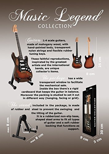 Mini guitarra de colección - Replica mini guitar - The Doors - Tribute - Jim Morrison - TOP SELLER
