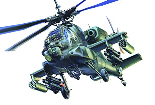 MISTER CRAFT HOBBY KITS Mistercraft G-36 AH-64A Strike Apache, escala 1:48, kit de construcción de plástico, kit para montaje, modelo de plástico, instrucciones de construcción, 378 mm x 323,8 mm