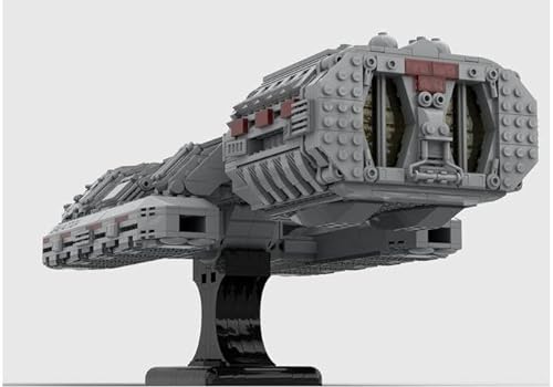 Modelo clásico de arquitectura de acorazado Battlestar, 2222 piezas, kits de construcción modulares Battlestar Galactica, regalo de juguete de castillo creativo para adultos, compatible con LG