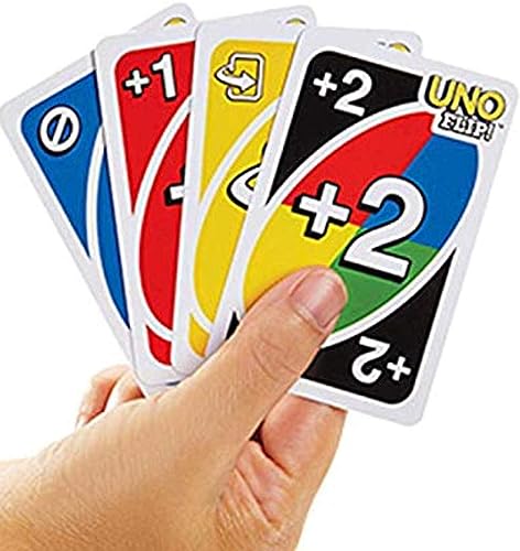MUESO Juego de cartas Uno Flip Side (paquete de 2) UNO Flip! Juego de cartas para niños, adultos y noche familiar con tarjetas de doble cara, cada juego de 112 cartas
