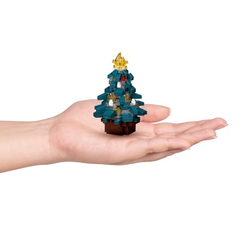 nanoblock - Navidad - Árbol de Navidad versión 2, kit de construcción de la serie Collection