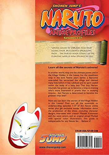 Naruto Anime Profiles: Episodes 1-37