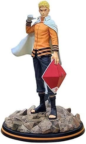 Naruto Figura Yondaime Hokage Namikaze Minato Naruto Uzumaki Senju Hashirama Estatua PVC Modelo Juguete (Uzumaki Naruto)