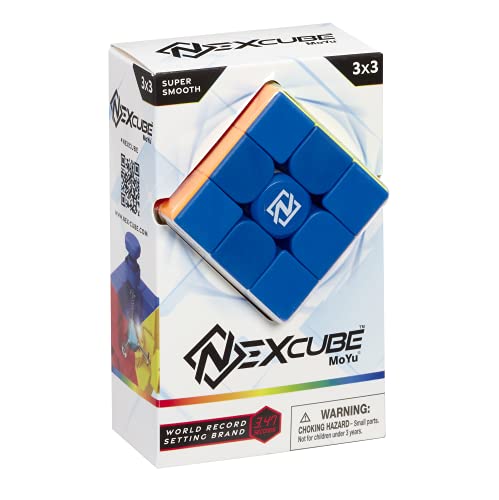 Nexcube 3x3 Clásico. El Cubo del Récord Mundial. Apto para Todos los Niveles, Multicolor, Classic, Multi (Goliath 919900)