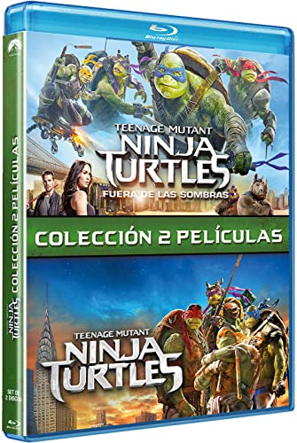 Ninja Turtles 1+2 (Blu-ray) Pack 2 peliculas: Teenage Mutant Ninja Turtles, Teenage Mutant Ninja Turtles Fuera de las Sombras