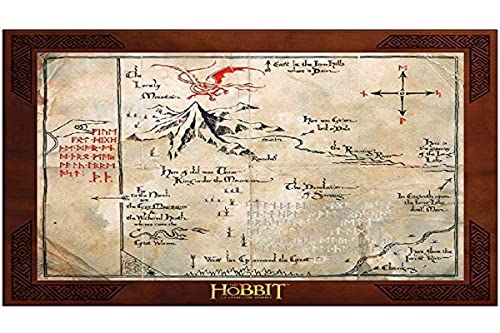 Noble Collection Señor de los Anillos Mapa de Thorin, Multicolor, NN2147