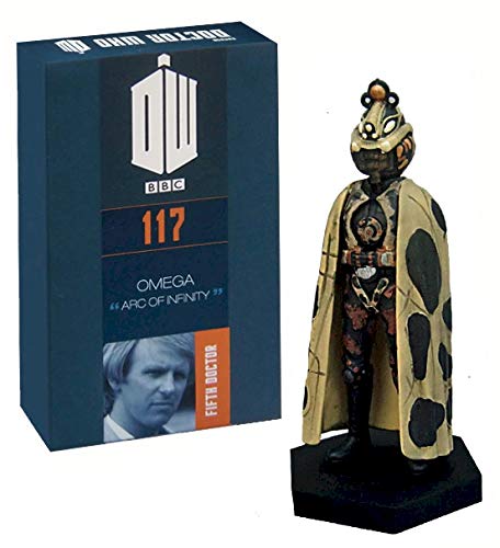 Official Licensed Merchandise Doctor Who Figurine Collection Omega Arc of Infinity pintado a mano a escala 1:21 figura modelo #117