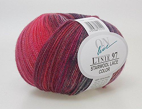 ONline Garne Hilo para tejer a mano, 100% lana, 0102, talla única, 100