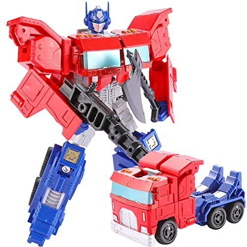 Optimus Prime Transformers Juguete Robot Transformar De Coche Deformado Commander Modelo De Deformación Manual Manualmente Car Modelo De Juguetes Personajes De Anime Regalos para Niños