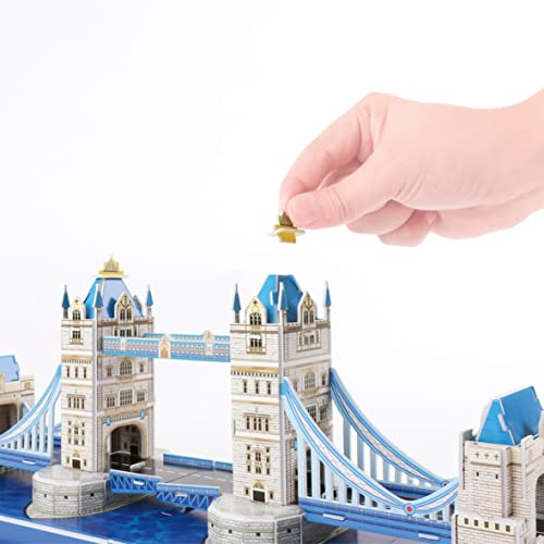 Party town Puzzle 3D - Puente De La Torre De Londres, Puzzle Londres, Puzzles para Adultos Y Puzzle 3D Niños, Juegos De Montar, Puzzle 3D Niños 8 Años.