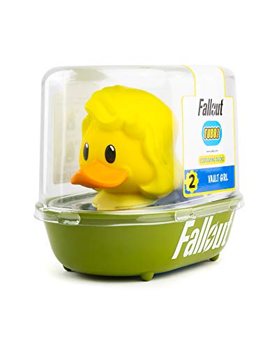 Pato de baño coleccionable - Figura Tubbz Fallout - Figura Vault girl │ Figura coleccionable Fallout - Producto con licencia oficial