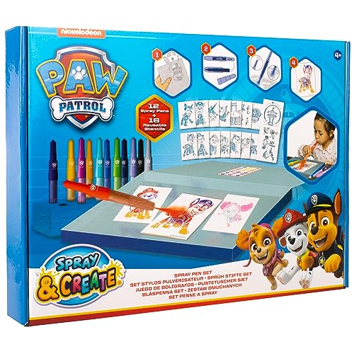 Paw Patrol - Juego de lápices de colores - Lápices para colorear para niños - Juego de lápices de colores y páginas para colorear