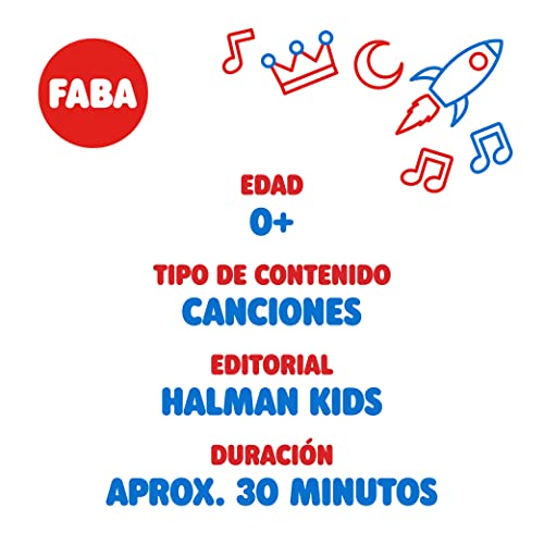 Personaje sonoro de FABA - El Unicornio Feliz - Canciones - Juguetes, Contenidos Educativos, En Español, para Niñas y Niños a Partir de 0 años, Multicolor, FFL30001