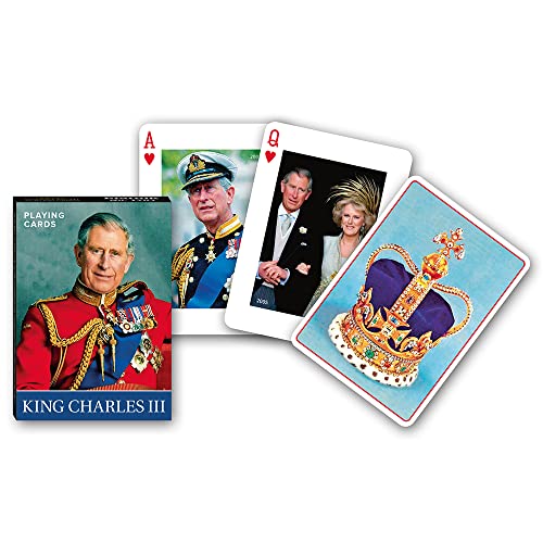 Piatnik Juego de Cartas - King Charles III