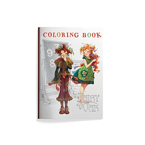 Pigna Coloring Album Fairy Oak by