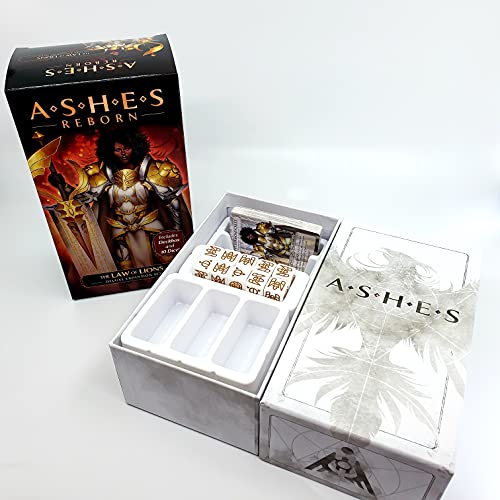 Plaid Hat Games - Ashes Reborn The Law of Lions - Deluxe Expansion - Ages 14+ Years - 2 Player Game - English Version