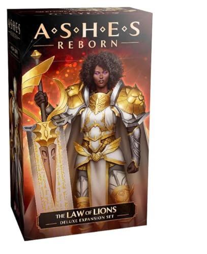 Plaid Hat Games - Ashes Reborn The Law of Lions - Deluxe Expansion - Ages 14+ Years - 2 Player Game - English Version