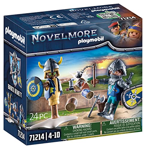 PLAYMOBIL Novelmore 71214 Novelmore Entrenamiento para el Combate, Juguete para niños a Partir de 4 años