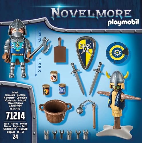 PLAYMOBIL Novelmore 71214 Novelmore Entrenamiento para el Combate, Juguete para niños a Partir de 4 años