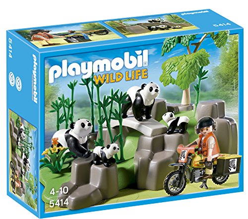 Playmobil Vida Salvaje - Wild Life Pandas en el Bosque de Bambú Playsets (Playmobil 5414)