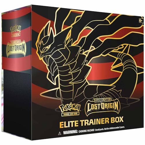 Pokémon- Espada y Escudo-Origen perdido Origins Eliter Trainer Box Caja de Entrenamiento Elite Lost Origin (8 potenciadores y Accesorios Premium), Multi-Color (182-85071)