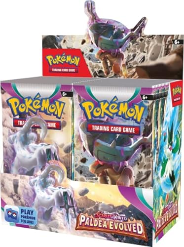 Pokémon JCC – Escarlata y Violeta – Pack de Booster Evolutions en Paldea (Display x36)