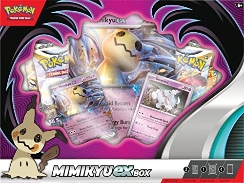 Pokémon- Mimikyu ex Box, Color Negro (290-85218)