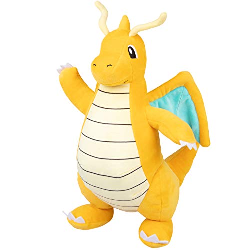 Pokemon PKW1437 - Peluche de dragón (30 cm), Multicolor