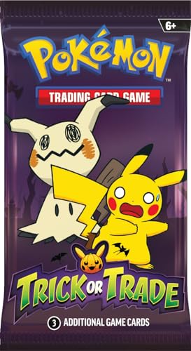 Pokemon Pokémon TCG: paquete de refuerzo de truco o comercio (2023), 290-85257