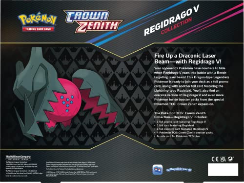Pokémon- Regidrago V Colección Crown Zenith (699-17282)