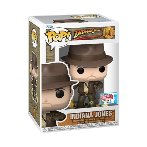 ¡Pop! Películas: Indiana Jones Raiders of The Lost Ark - Indiana Jones con Serpientes (NYCC 2023 Compartido Exclusivo)