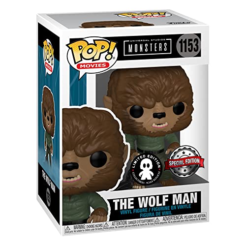 POP! The Wolf Man Universal Studios Monsters 1153 Special Edition