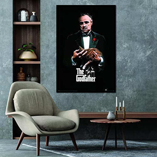 Póster del Padrino de Don Corleone (Marlon Brando)