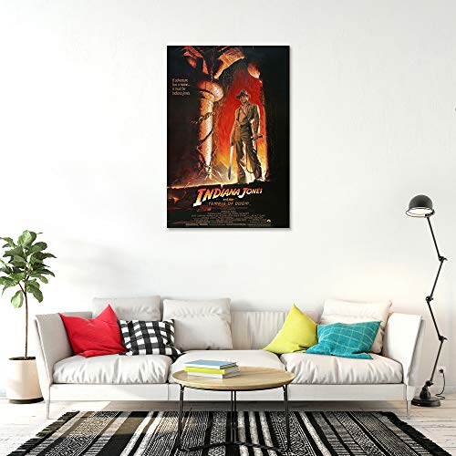 Poster Indiana Jones y el templo maldito